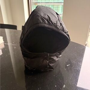 Moncler Black Puffer Hood